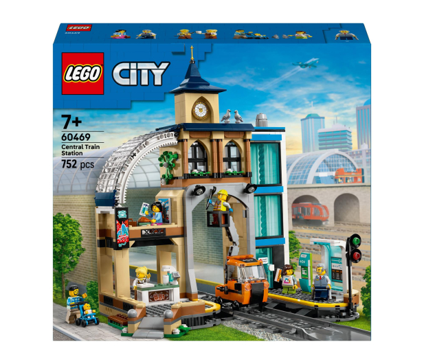 LEGO City 60469 Centralny dworzec kolejowy - 1331644 - zdjęcie